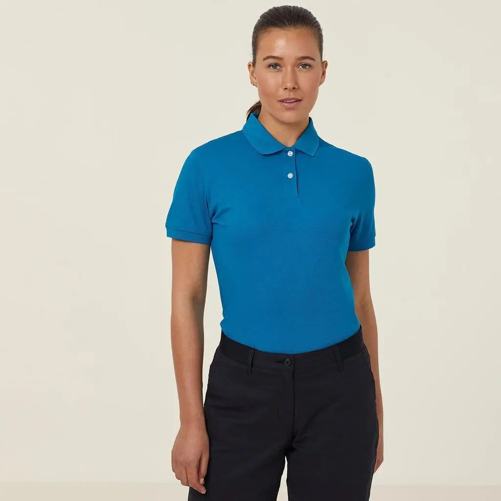 NNT Short Sleeve Polo CATU58 - Simply Scrubs Australia Teal-5XL